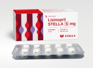 Lisinopril STELLA 5mg